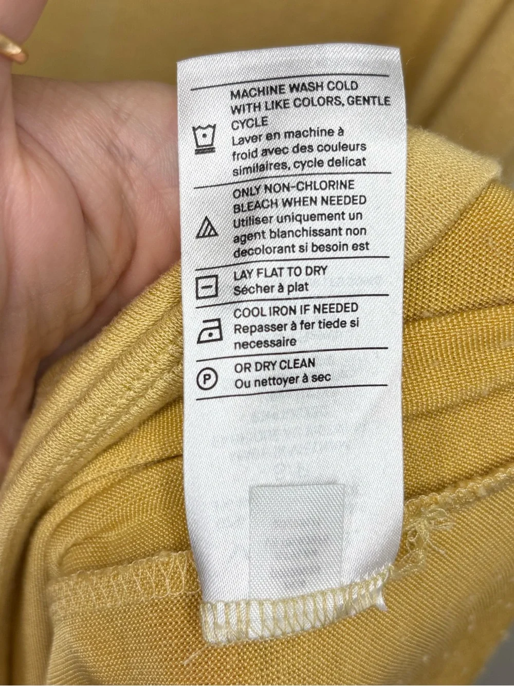 Vince Yellow Scoop Neck Camisole Wrap Dress Rayon size Small